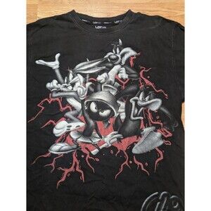 Lot 29 Men's Looney Toons Hip-hop Short Sleeve T-shirt, XXL